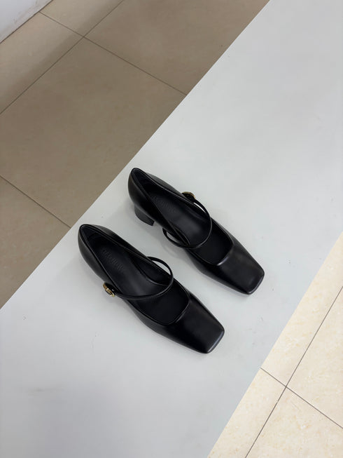 Buckle Marry Jane Heels